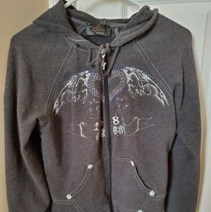 Guess Zip Up Hoodie